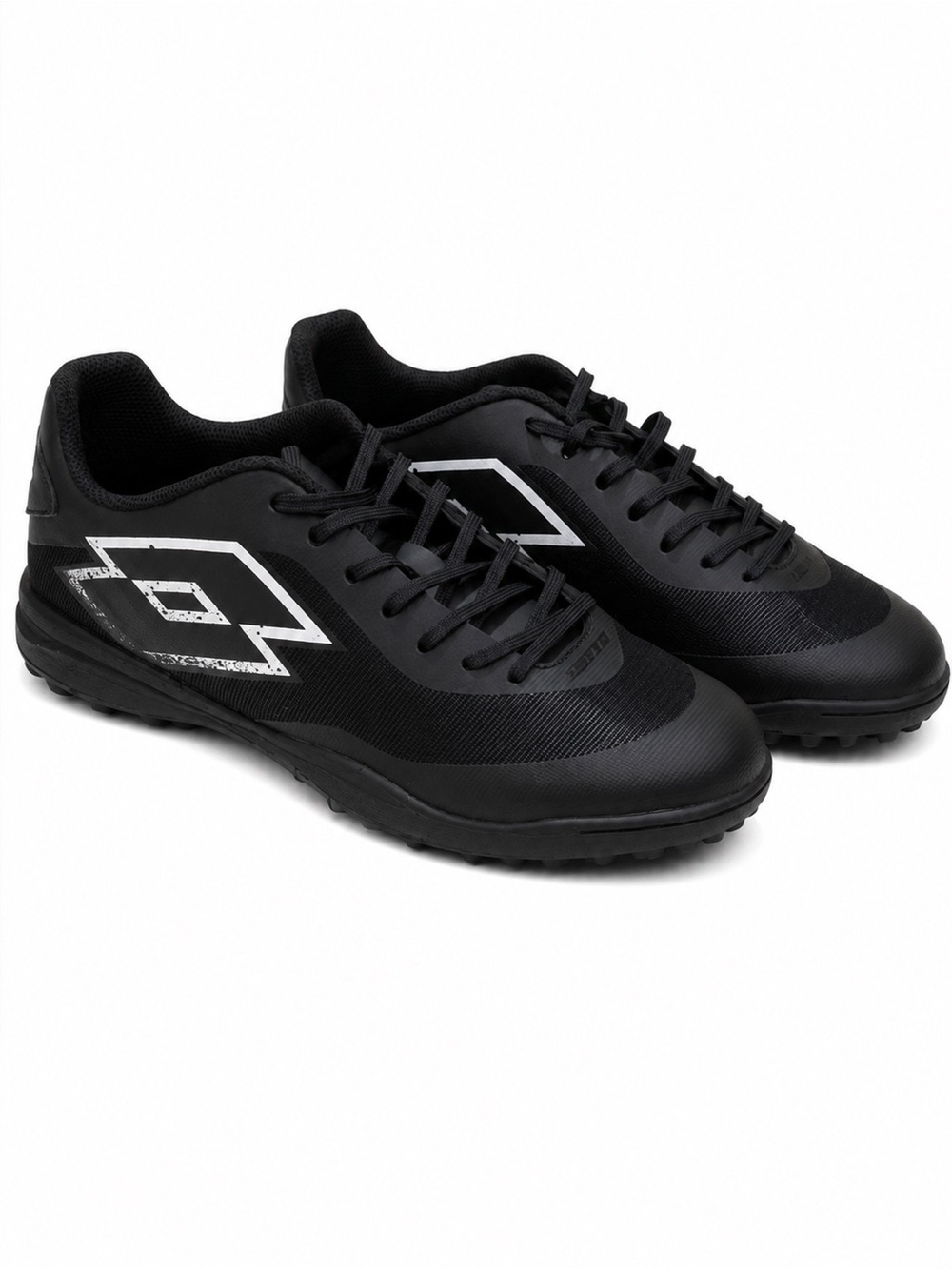 Lotto Black Turf Indoor Soccer Shoes